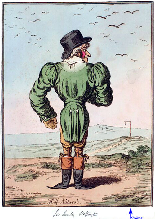 Half Natural J. Gillray 1799